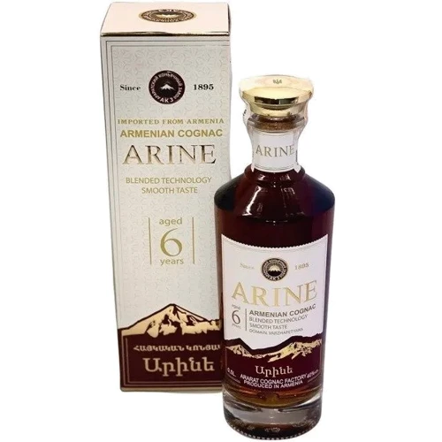 Бренді Аріне 6 зірок 0.5 л (AS8000009309064)