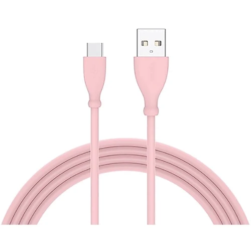 Кабель T-PHOX USB Cable to USB-C Kitty 1m Pink (T-C817 Pink)