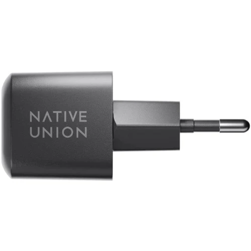 Зарядний пристрій Native Union USB-C Wall Charger GaN 30W Black (FAST-PD30-2-BLK-EU): Особливості Быстрая зарядка, USB-C, Power Delivery (PD)