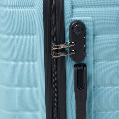 Чемодан Ricco Grande XL blue (T15003blue-XL): Материал Пластик