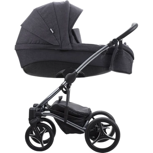 Детская коляска 2 в 1 Bebetto Tito Premium Dark 01 (503.31.20.D01)