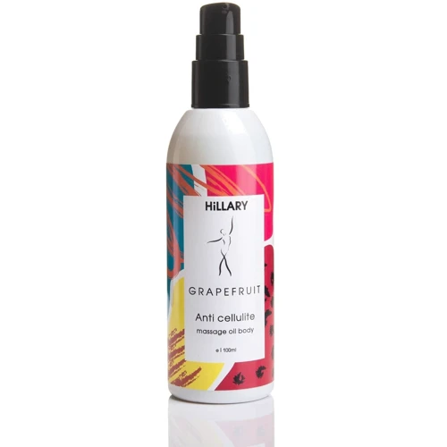 HiLLARY Grapefruit Anti Cellulite 100 ml Антицеллюлитное масло Грейпфрут: Классификация Натуральная
