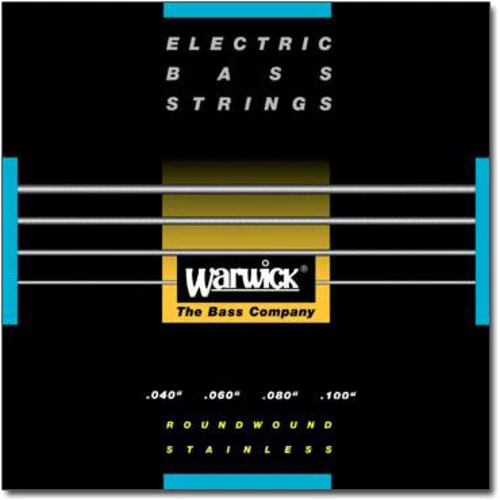 Струна для гитар Струны WARWICK 40210 BLACK LABEL ML4 (40-100)