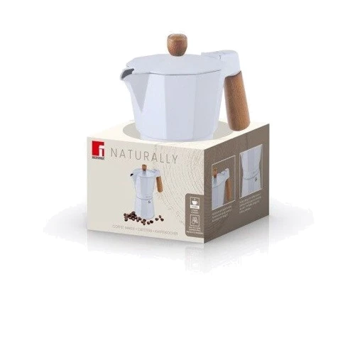Кавоварка гейзерна Bergner Naturally 6 чашок (BG-38191-WH-6): Тип кофеварка гейзерная