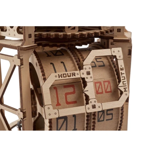 Механічний 3D пазл UGEARS Астроном настільний годинник з турбійоном (70162) фото 8