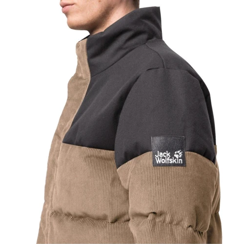 Пуховик Jack Wolfskin Nature Corduroy Jacket 1206331-5020 52 бежевий зимовий: Тип застібки На блискавці