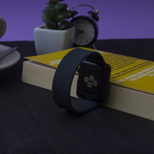 Аксесуар для Watch COTEetCI W59 Braided Loop Charcoal Size 135mm (WH5302-CL-135) for Apple Watch 38 / 40mm: Сумісність Apple Watch 41mm, Apple Watch 38mm, Apple Watch 40mm