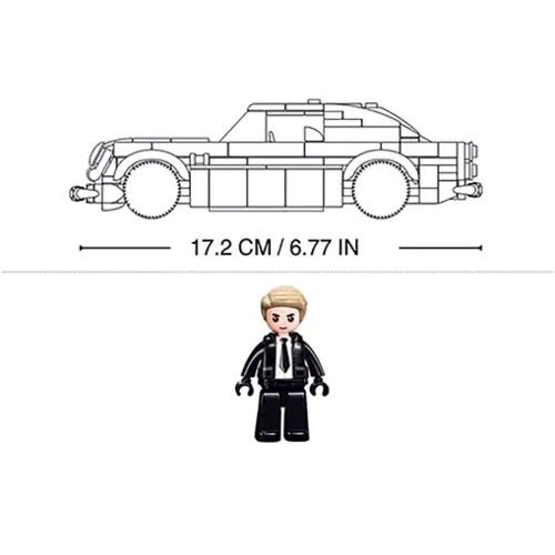 Конструктор Sluban Model Bricks Спортивный автомобиль (M38-B1125)