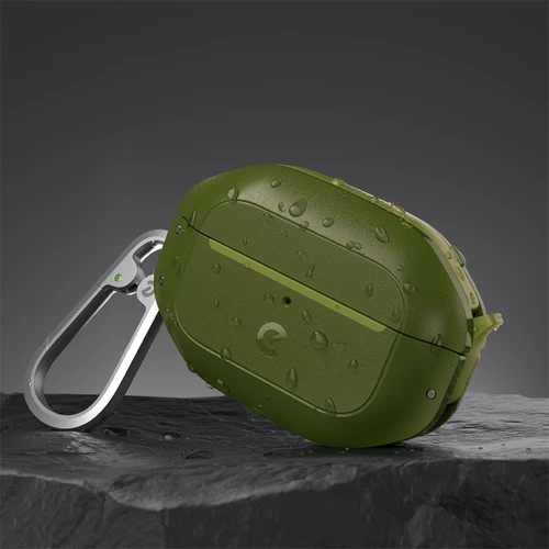 Чехол KeyBudz Element Series Waterproof Forest Green (APP2_S7_FGN) for AirPods Pro 2 фото 5