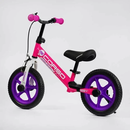 Беговел Corso Sprint 12" (74822): Цвет розовый