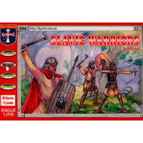 Набор фигурок Orion Славянские воины, VI-VIII век (ORI72028)