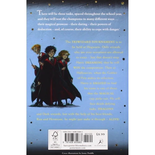 J.K. Rowling: Harry Potter and the Goblet of Fire: Виробник Bloomsbury