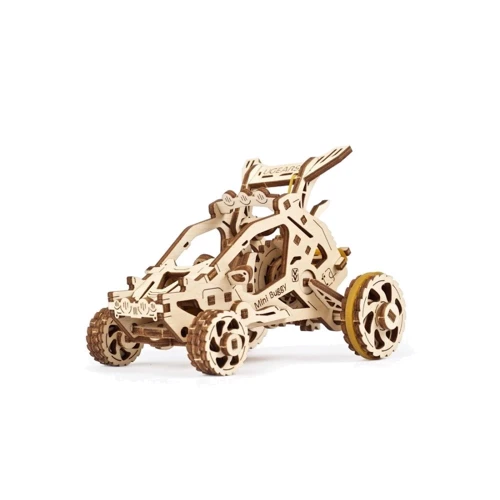 Механічний 3D пазл UGEARS Пустинний баггі (70164): Кількість фрагментів, шт 80