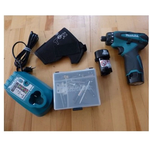 Шуруповерт аккумуляторный Makita DF030DWE: Количество скоростей работы 2