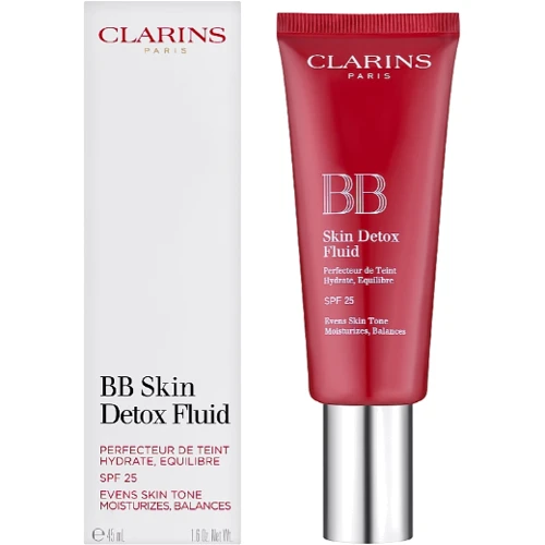 

Clarins Bb Skin Detox Fluid 02 Medium BB-флюид с эффектом детокса для лица 45ml