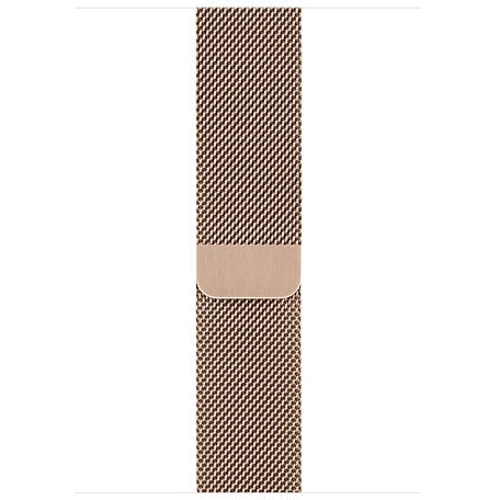 Аксесуар для Watch Apple Milanese Loop Band Gold (MTU72 / MYAP2 / ML763) for Apple Watch 42/44/45/49mm