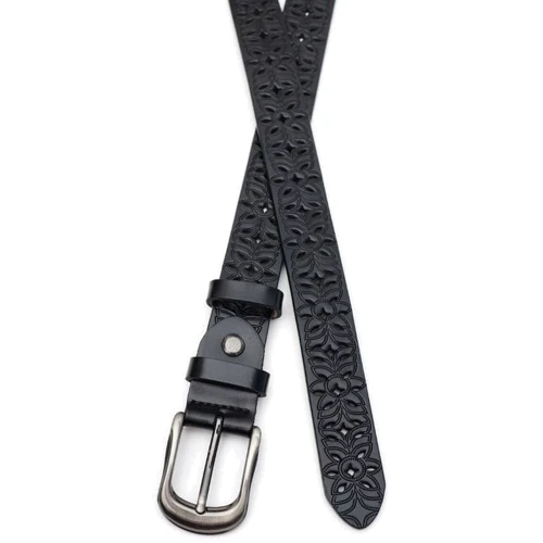 Женский ремень Borsa Leather черный (CV1ZK-094-black): Пол Женский