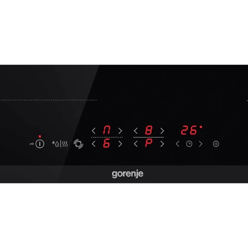 Варочная поверхность Gorenje ECT643BSC: Расположение панели спереди