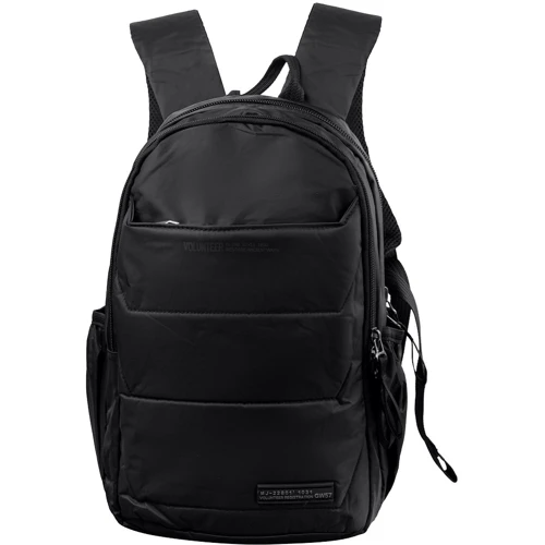 Мужской рюкзак Volunteer черный (VT-1713-24-black): Фактура Матовая