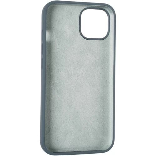 Чехол для iPhone TPU Silicone Case without Logo Granny Grey for iPhone 13: Тип чехла накладка на заднюю часть