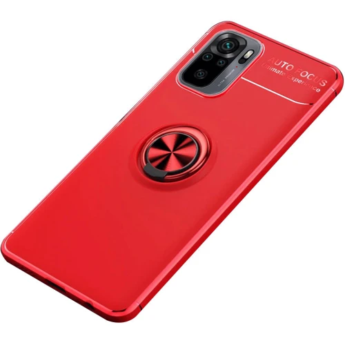 

Tpu Case Tpu Pc Deen ColorRing Magnetic Holder Red for Xiaomi Redmi Note 10 / Note 10s