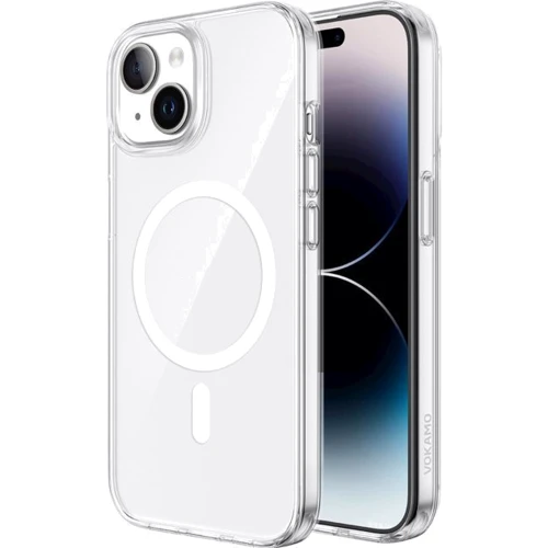 Чехол для iPhone VOKAMO Sdouble MagSafe Transparent for iPhone 15 Plus (NVK010805)