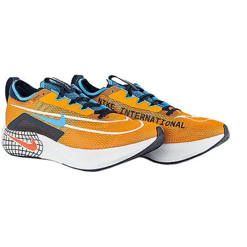 Кроссовки для бега Nike Running Zoom Fly 4 PRM (DO9583-700) 41.5 (9) желтые текстиль всесезон: Материал подкладки Текстиль