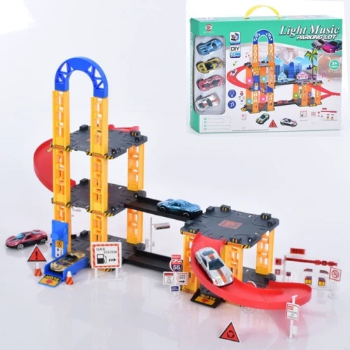 Гараж с машынками (0908-70A)