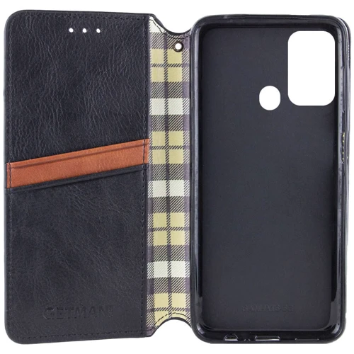 Чохол для телефона Mobile Case Getman Cubic Black для ZTE Blade A52: Матеріал искусcтвенная кожа и термополиуретан
