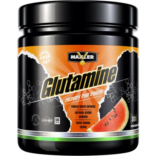 Аминокислота для спорта Maxler Glutamine 300 g /60 servings/ Watermelon