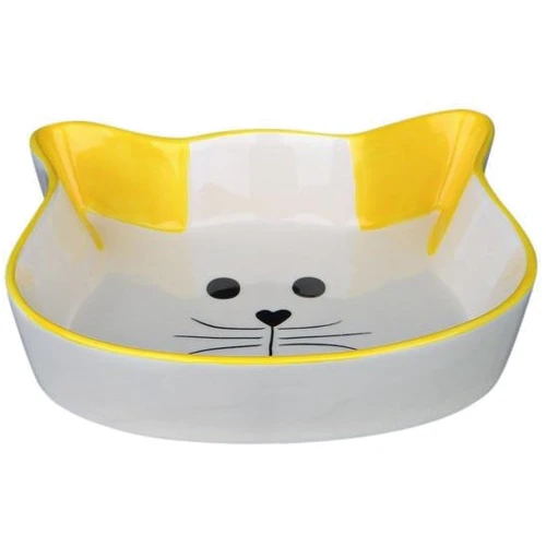 Миска Trixie котяча мордочка для котів 0.25 л 12 см (4047974244944): Тип миски