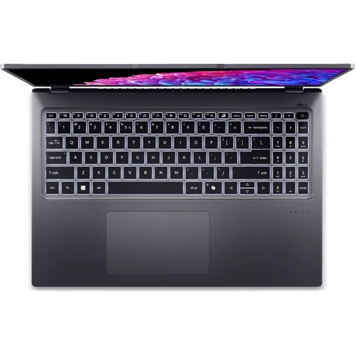 Ноутбук Acer Swift Go 16 SFG16-72 (NX.KZ2EU.001) UA: Процессор Intel Core Ultra 7 155H (3.8 - 4.8 ГГц) / 16 - ядерный