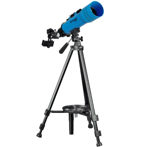 Телескоп Bresser Junior 70/400 Blue с адаптером для смартфона + рюкзак (8850610WX) (930857)