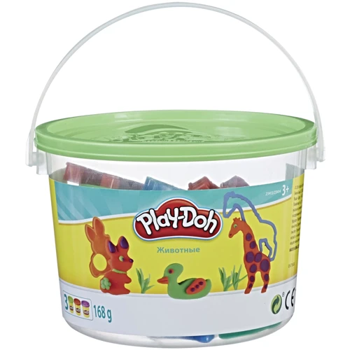 Набір пластиліну Hasbro PLAY-DOH Ведёрочко Animal Activities (23414_23413)