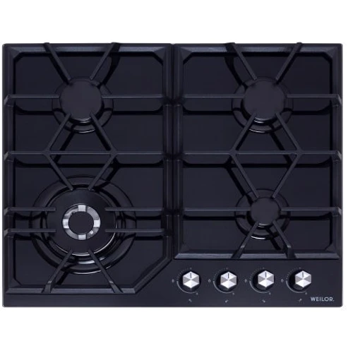 Варочная поверхность газовая Weilor GG W604 BL