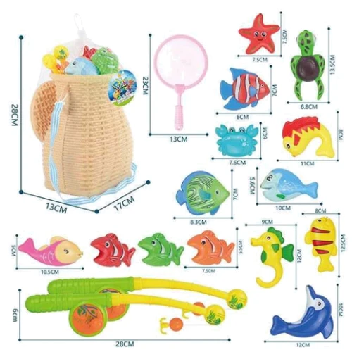 Рыбалка 2 удочки 14 фигурок (688 B-201): Производитель Noname