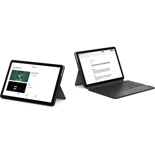 Планшет Lenovo IdeaPad Duet Chromebook 4/64 (CT-X636F) Slate Grey Approved Витринный образец фото 11
