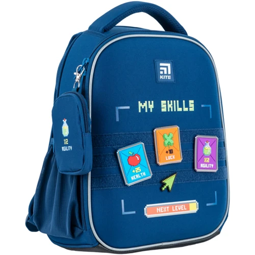 Рюкзак каркасный Kite K24-555S-8 Education 555 Next Level (K24-555S-8): Пол ребенка Для мальчиков