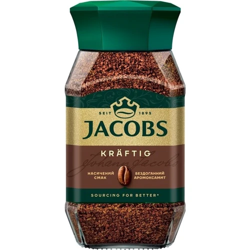 Кофе растворимый Jacobs Cronat Kraftig 190 г (8714599106822)