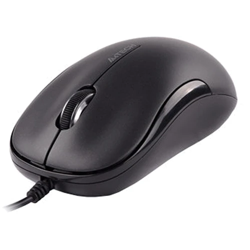 Мышь A4 Tech N-330 (Black): Интерфейс подключения проводная USB