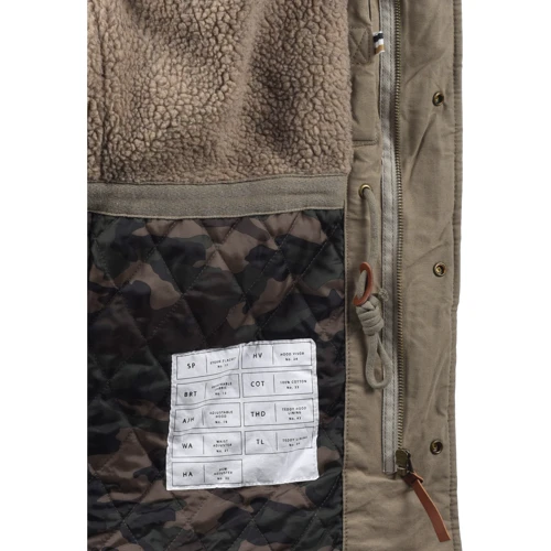 Парка Jack & Jones 78554042 52 бежевая зимняя с капюшоном: Вид Парки