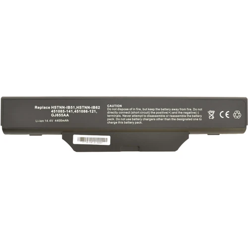 Батарея для ноутбука HP Compaq HSTNN-IB51 6720s 14.4V Black 5200mAh OEM (903152)