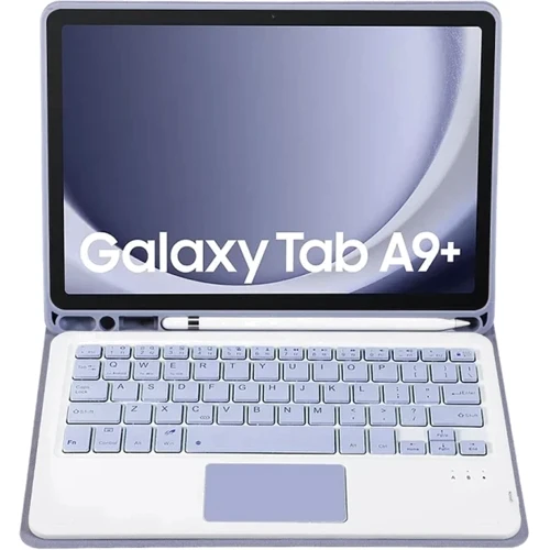 Аксессуар для планшетных ПК BeCover Case Smart Keyboard TouchPad Purple for Samsung Galaxy Tab A9 Plus SM-X210/SM-X215/SM-X216 (712416)