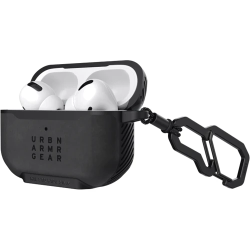 Чехол для наушников Urban Armor Gear UAG Metropolis Case LTHR ARMR BLACK (102256118340) for Apple AirPods Pro: Cумісність AirPods Pro