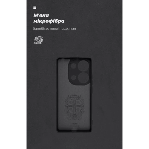 Чохол для телефона ArmorStandart ICON Case Camera cover Black для Xiaomi Redmi Note 13 Pro 4G (ARM82852) фото 6