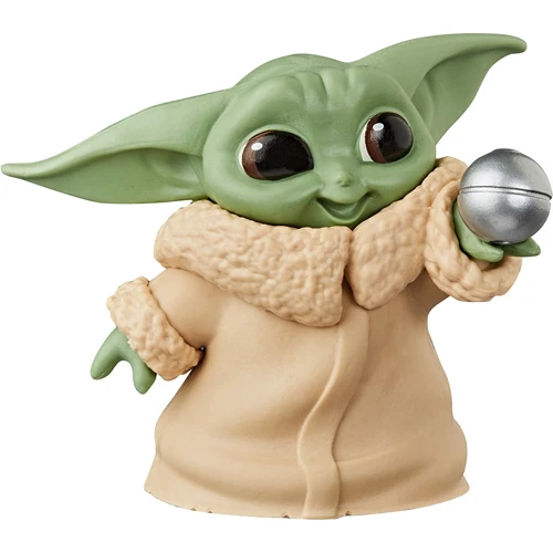 Фигурка Star Wars Мандалорец Малыш Йода с шаром 6 см (F1213/F1222)