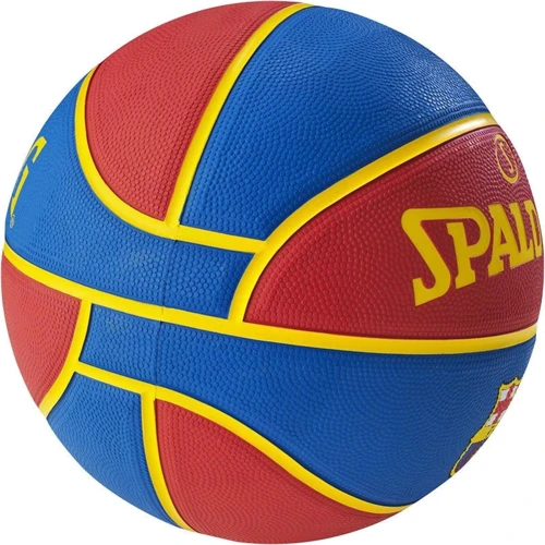 Мяч для игры Spalding EL Team FC Barcelona баскетбольный размер 7 красно-синий (EL_TFCB_7): Вид Баскетбольные