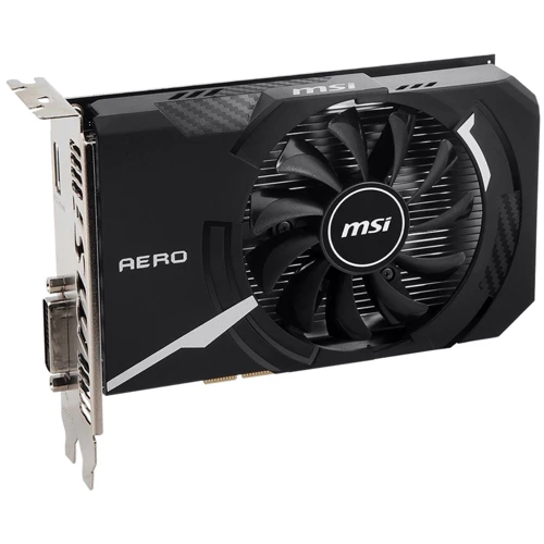 Відеокарта MSI GeForce GT1030 2048Mb AERO ITX OC (GT 1030 AERO ITX 2GD4 OC): Обсяг пам'яті, Гб 2