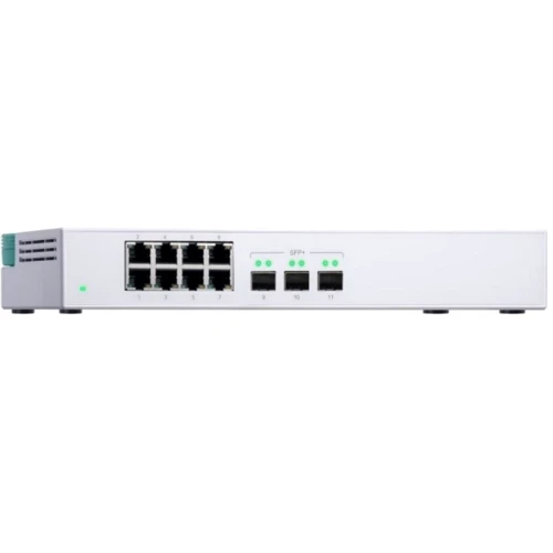 Мережевий комутатор QNap QSW-308S: Порти комбинированный