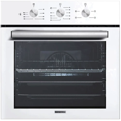 Духова шафа електрична Kumtel EKO B66-S2 (MT) White Glass